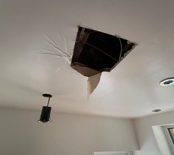 Hidden Ceiling Leak Detection Ealing