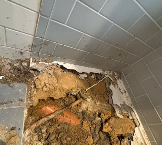 Failed Bathroom Pipework Repair London