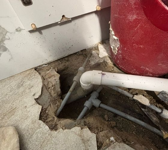 Heating System Leak Pipework Ealing