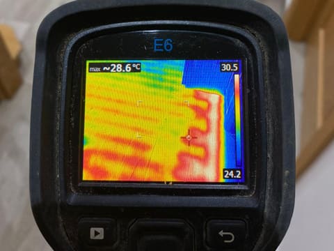 Lounge Underfloor Heating Leak Detection | Leak Detection 24/7