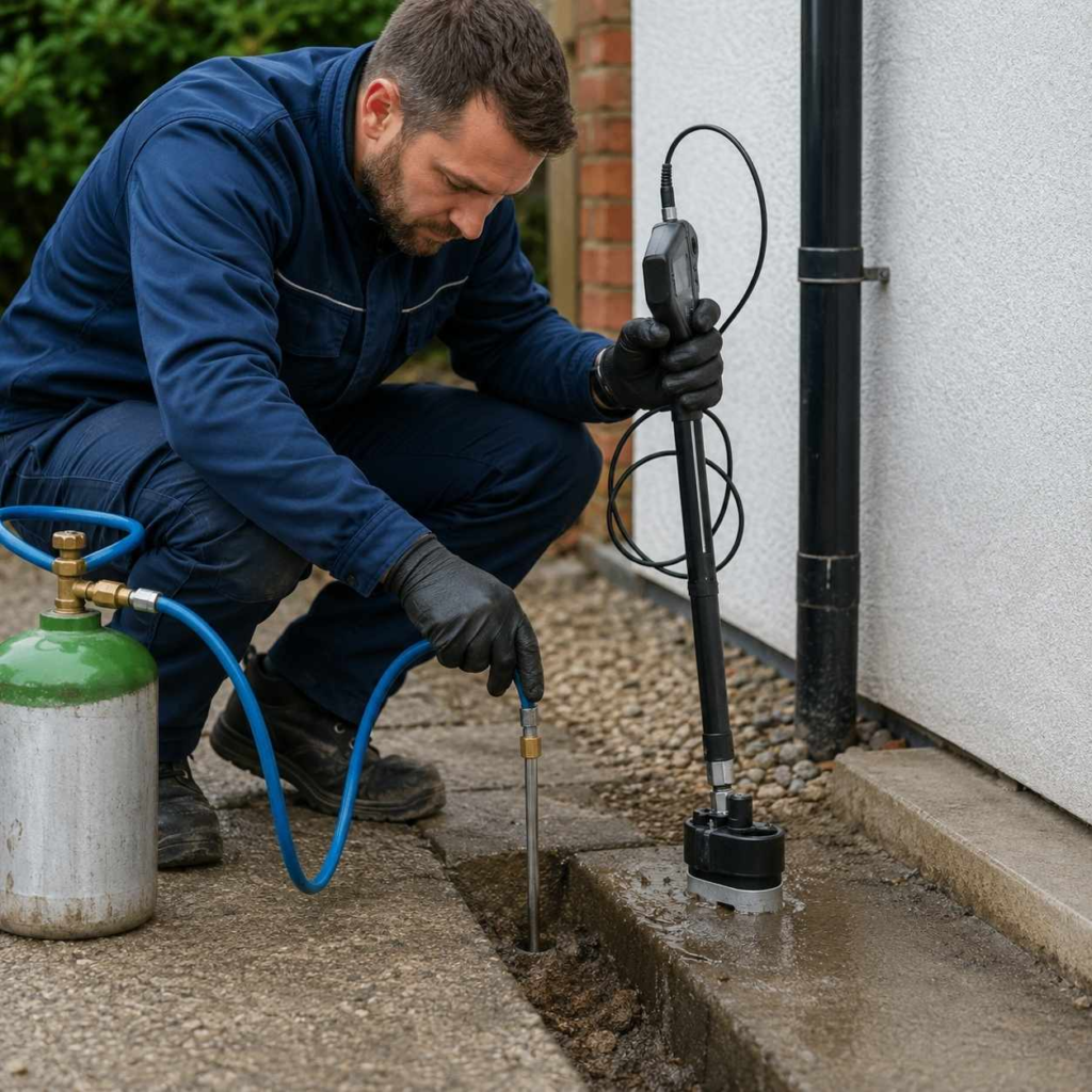 Tracer Gas Leak Detection Brighton | Leak Detection 24/7
