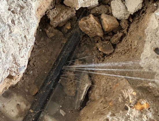 Underground Leak Detection Burst Pipe
